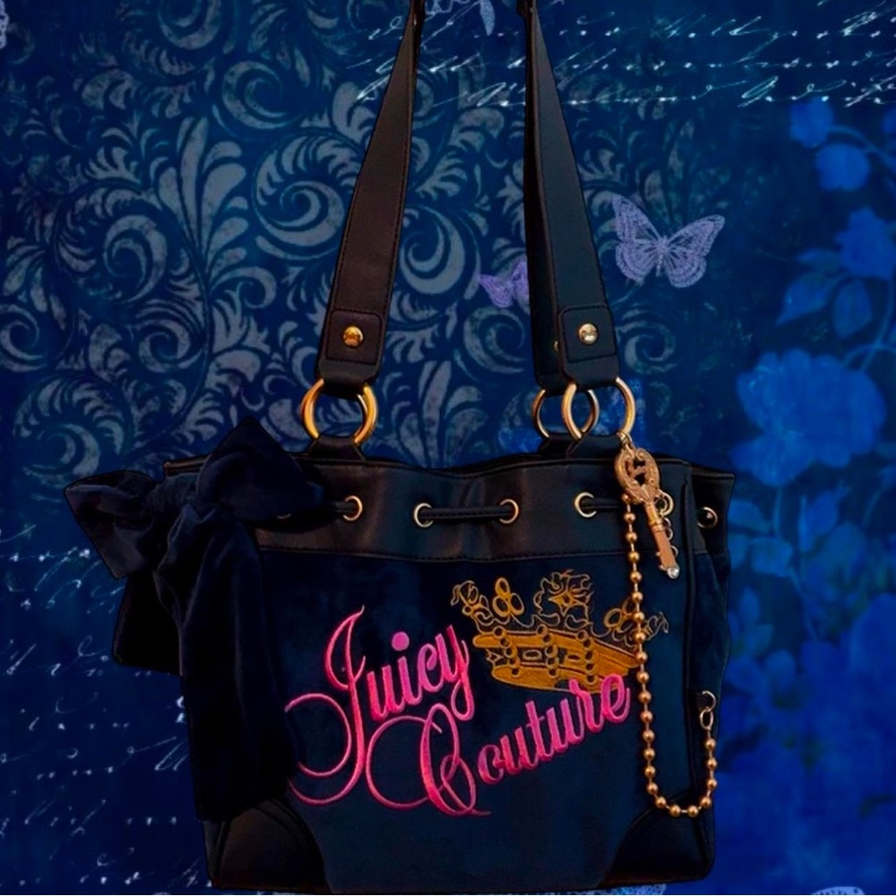 Juicy Couture Navy Blue Daydreamer Bag
